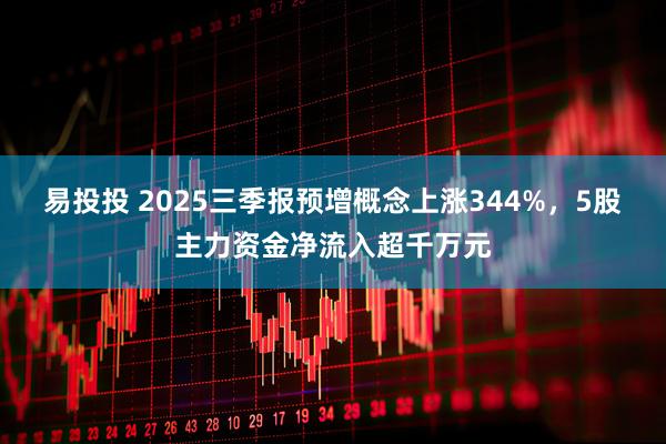 易投投 2025三季报预增概念上涨344%，5股主力资金净流入超千万元